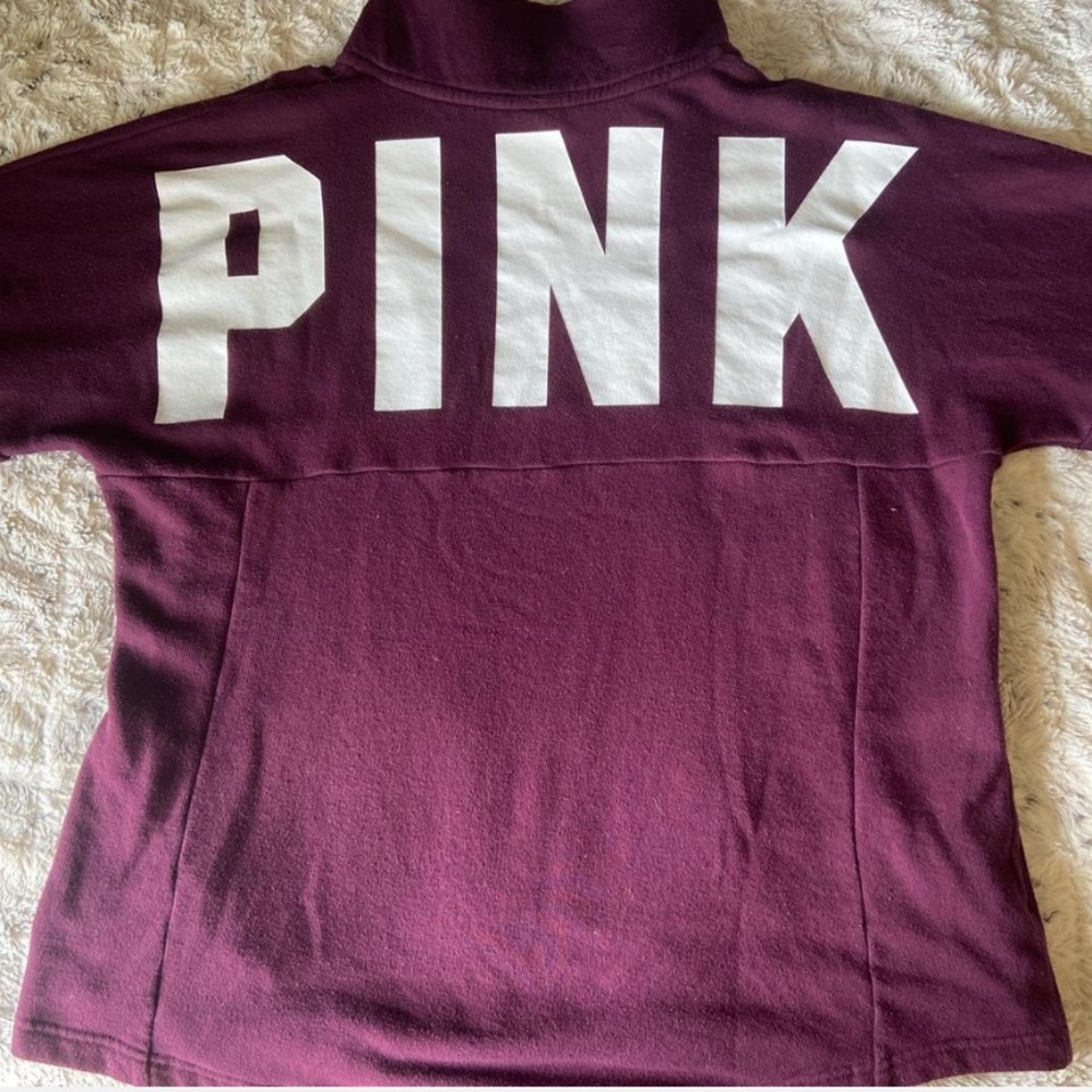Victoria's Secret PINK Deep Purple pullover